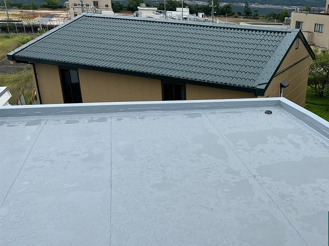 屋上防水　完成